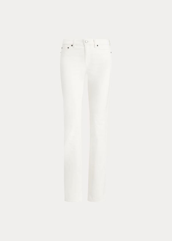 Jeans Ralph Lauren Mujer Creme - Premier Straight Cord - IKCBA8746